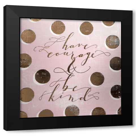 Gilded Girl III Black Modern Wood Framed Art Print by Popp, Grace