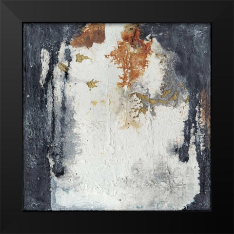 Oriental Garden I Black Modern Wood Framed Art Print by Combs, Joyce
