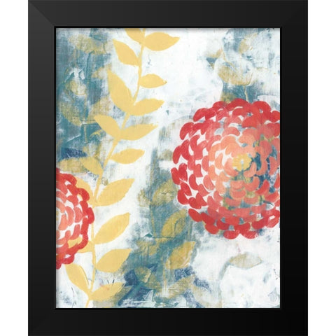 Spring Aria II Black Modern Wood Framed Art Print by Popp, Grace