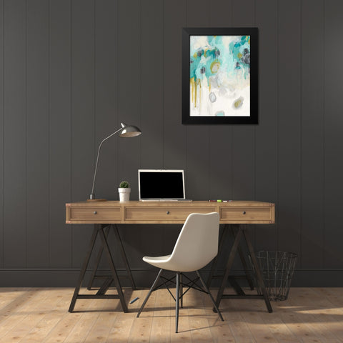 Sea Cloud I Black Modern Wood Framed Art Print by Vess, June Erica