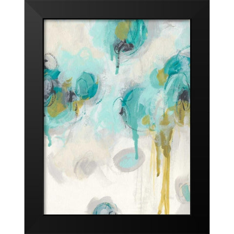 Sea Cloud II Black Modern Wood Framed Art Print by Vess, June Erica
