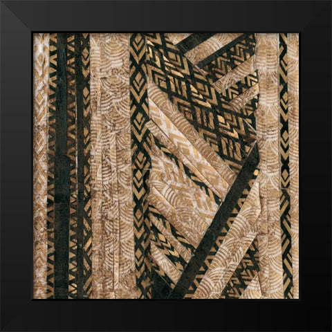 Ornamentale I Black Modern Wood Framed Art Print by Fagalde, Jarman