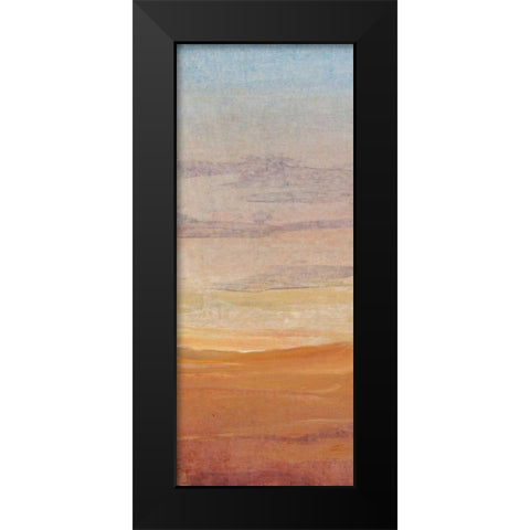 Desert View I Black Modern Wood Framed Art Print by OToole, Tim