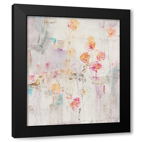 Spotted Garden II Black Modern Wood Framed Art Print with Double Matting by OToole, Tim