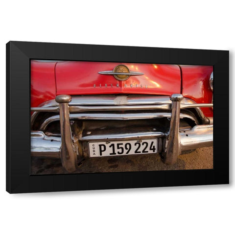 Colors of Cuba I Black Modern Wood Framed Art Print with Double Matting by DeNardo, Laura
