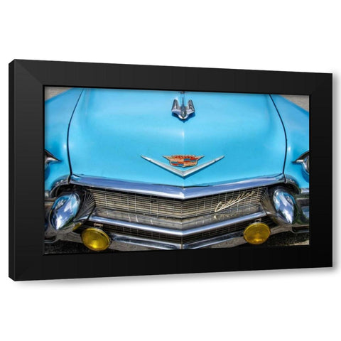 Colors of Cuba III Black Modern Wood Framed Art Print with Double Matting by DeNardo, Laura