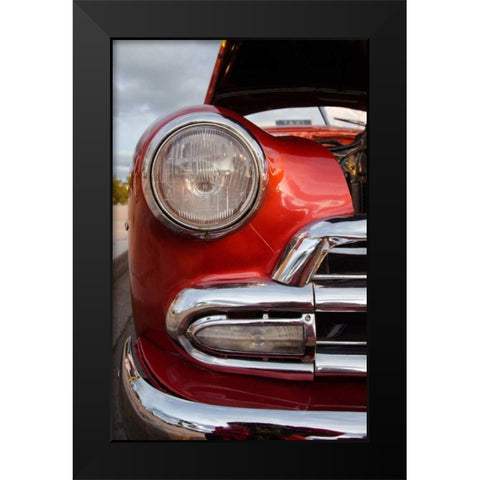 Cars of Cuba IV Black Modern Wood Framed Art Print by DeNardo, Laura