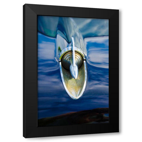 Cars of Cuba VI Black Modern Wood Framed Art Print with Double Matting by DeNardo, Laura