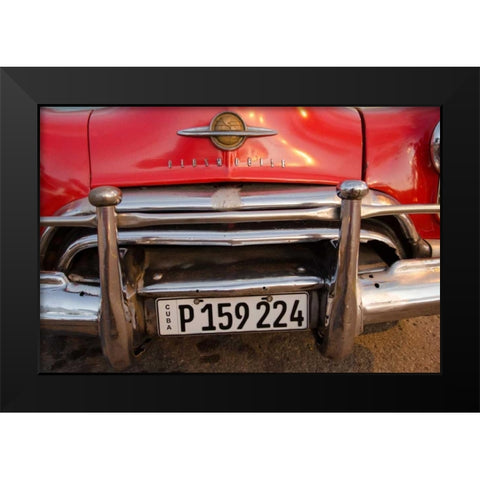 Colors of Cuba I Black Modern Wood Framed Art Print by DeNardo, Laura