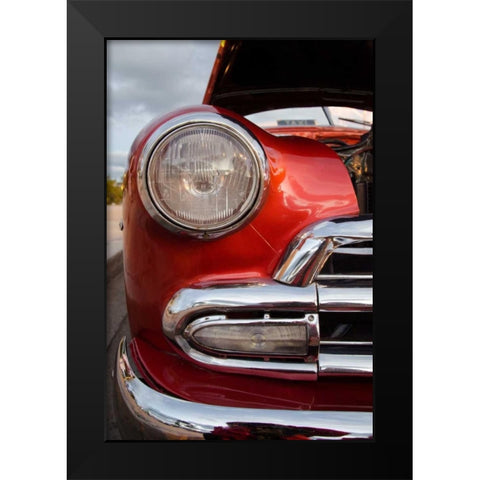 Cars of Cuba IV Black Modern Wood Framed Art Print by DeNardo, Laura