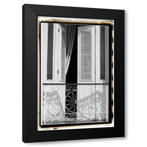 Past Elegance II Black Modern Wood Framed Art Print by DeNardo, Laura