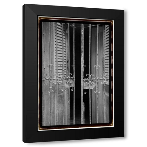 Past Elegance III Black Modern Wood Framed Art Print by DeNardo, Laura