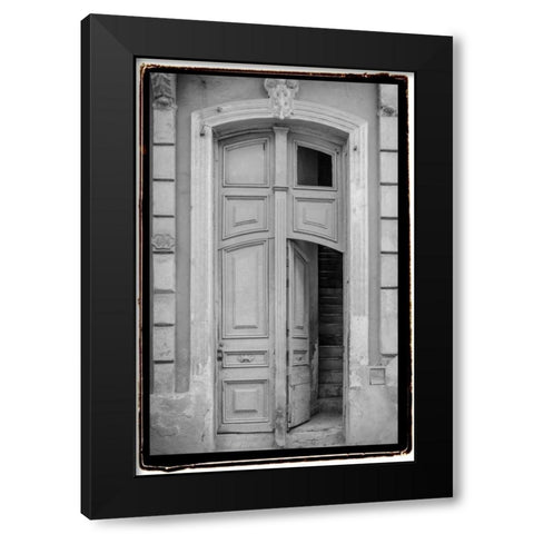 Past Elegance IV Black Modern Wood Framed Art Print by DeNardo, Laura