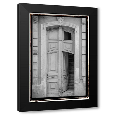 Past Elegance IV Black Modern Wood Framed Art Print by DeNardo, Laura