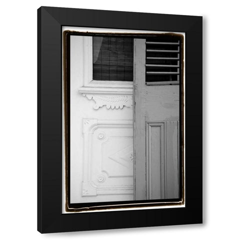 French Quarter Architecture I Black Modern Wood Framed Art Print by DeNardo, Laura