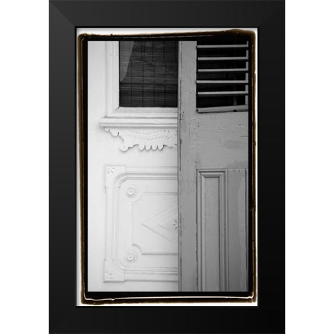 French Quarter Architecture I Black Modern Wood Framed Art Print by DeNardo, Laura