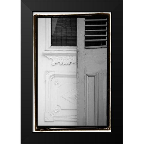 French Quarter Architecture I Black Modern Wood Framed Art Print by DeNardo, Laura