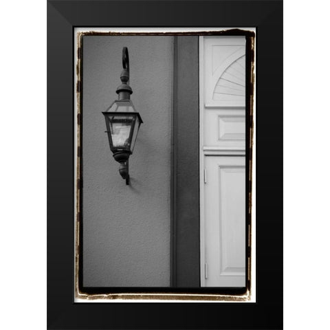 French Quarter Architecture II Black Modern Wood Framed Art Print by DeNardo, Laura