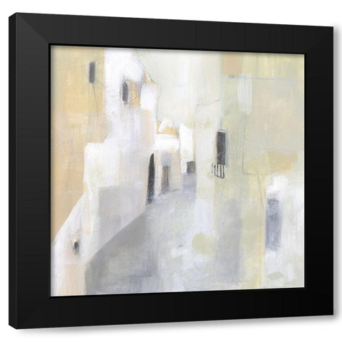 Pausa I Black Modern Wood Framed Art Print by Borges, Victoria