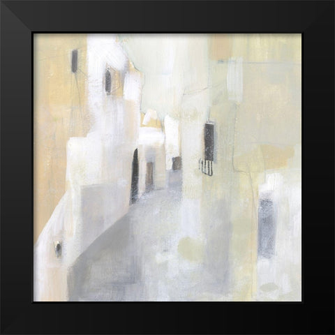 Pausa I Black Modern Wood Framed Art Print by Borges, Victoria