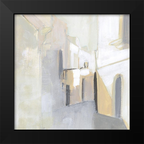 Pausa II Black Modern Wood Framed Art Print by Borges, Victoria