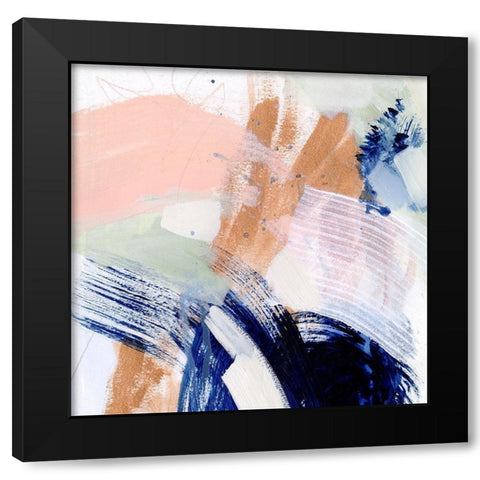 Lanikai I Black Modern Wood Framed Art Print by Borges, Victoria