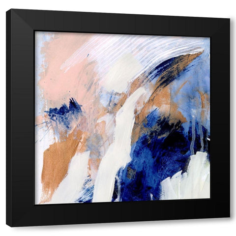 Lanikai III Black Modern Wood Framed Art Print by Borges, Victoria