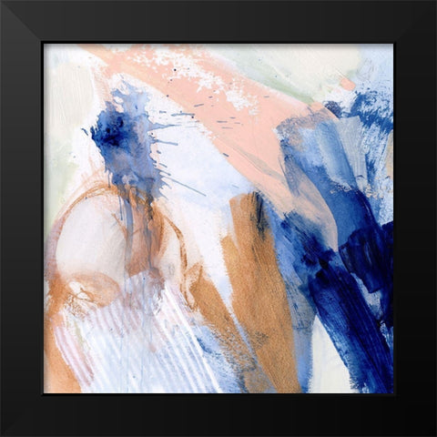 Lanikai IV Black Modern Wood Framed Art Print by Borges, Victoria