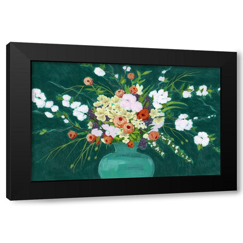 Bountiful Blossoms I Black Modern Wood Framed Art Print by Popp, Grace