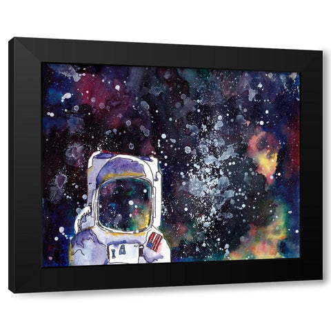 Night Sky I Black Modern Wood Framed Art Print by McCreery, Paul