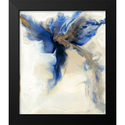 Love in Action III Black Modern Wood Framed Art Print by Bramma, Lila