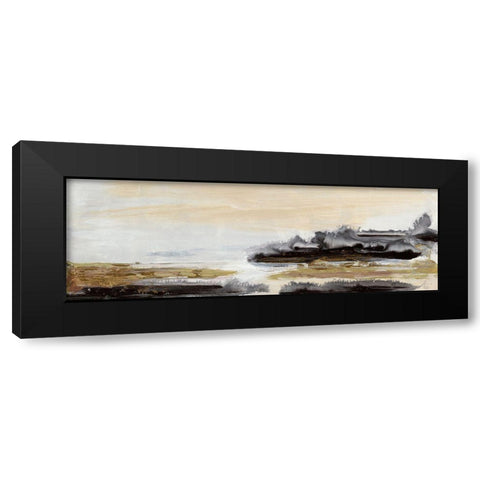 Silencio I Black Modern Wood Framed Art Print with Double Matting by Bramma, Lila