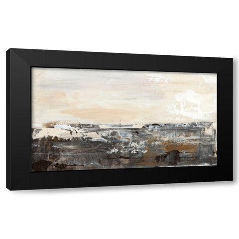 Believe in Love II Black Modern Wood Framed Art Print by Bramma, Lila