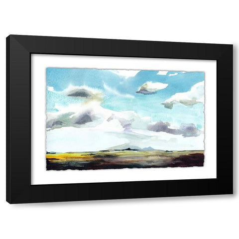 Sky View I Black Modern Wood Framed Art Print by McCreery, Paul