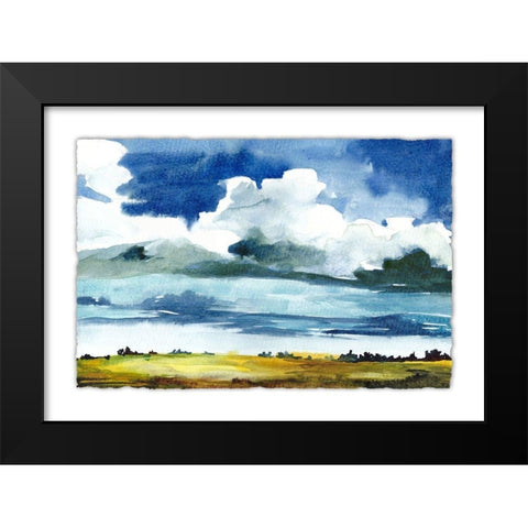 Sky View III Black Modern Wood Framed Art Print by McCreery, Paul