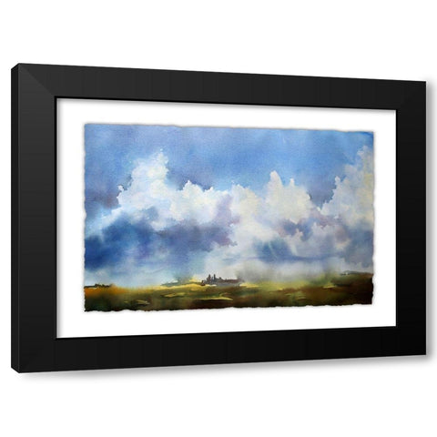 Sky View IV Black Modern Wood Framed Art Print with Double Matting by McCreery, Paul