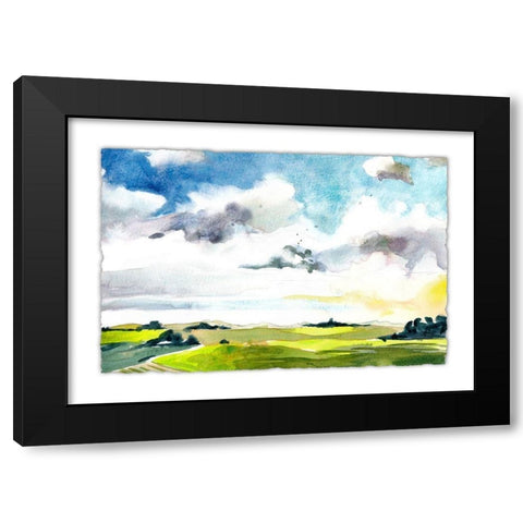 Sky View VI Black Modern Wood Framed Art Print by McCreery, Paul