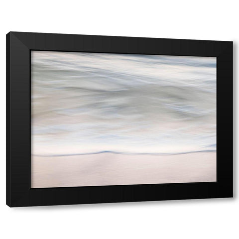 Calmness I Black Modern Wood Framed Art Print with Double Matting by Bane, Eva