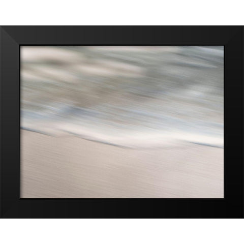 Calmness II Black Modern Wood Framed Art Print by Bane, Eva