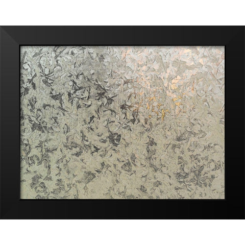 Frosty I Black Modern Wood Framed Art Print by Bane, Eva