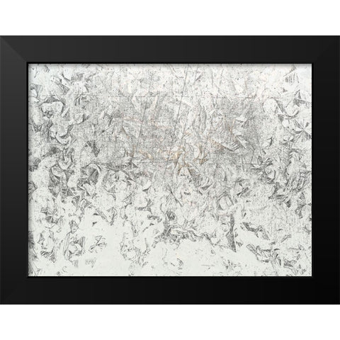 Frosty II Black Modern Wood Framed Art Print by Bane, Eva