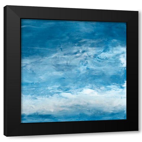 Skyward III Black Modern Wood Framed Art Print with Double Matting by Chandler, Sharon
