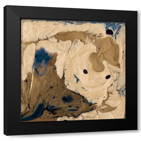 Mojave II Black Modern Wood Framed Art Print with Double Matting by Ludwig, Alicia