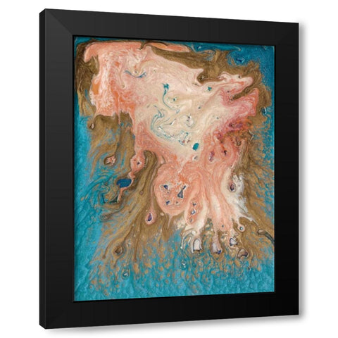 Reef I Black Modern Wood Framed Art Print by Ludwig, Alicia