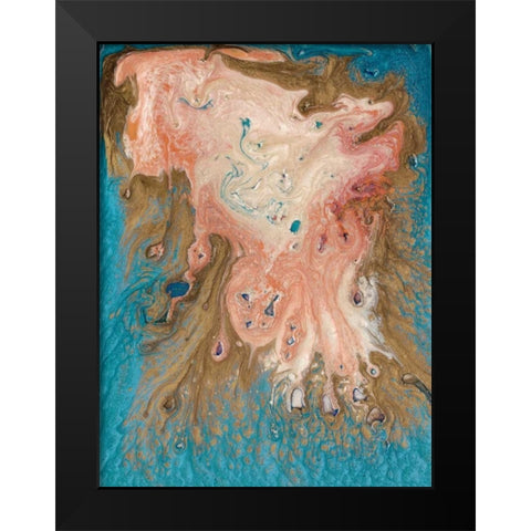 Reef I Black Modern Wood Framed Art Print by Ludwig, Alicia