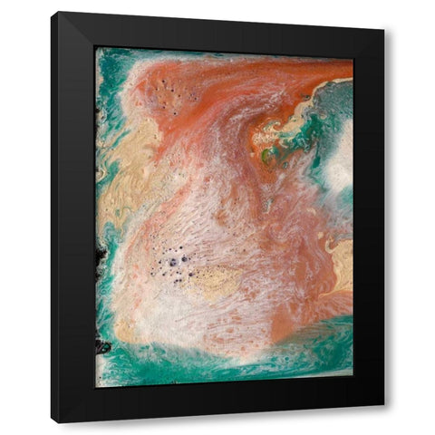 Coralline I Black Modern Wood Framed Art Print by Ludwig, Alicia