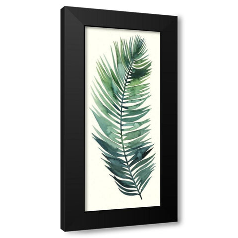 Dancing Palm II Black Modern Wood Framed Art Print with Double Matting by Popp, Grace