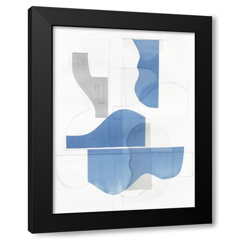 Pottery Forms II Black Modern Wood Framed Art Print by Delamater, Rob