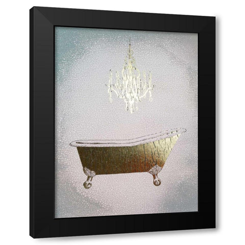 Gilded Bath I Black Modern Wood Framed Art Print by Popp, Grace