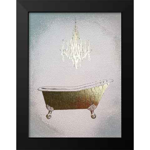 Gilded Bath I Black Modern Wood Framed Art Print by Popp, Grace